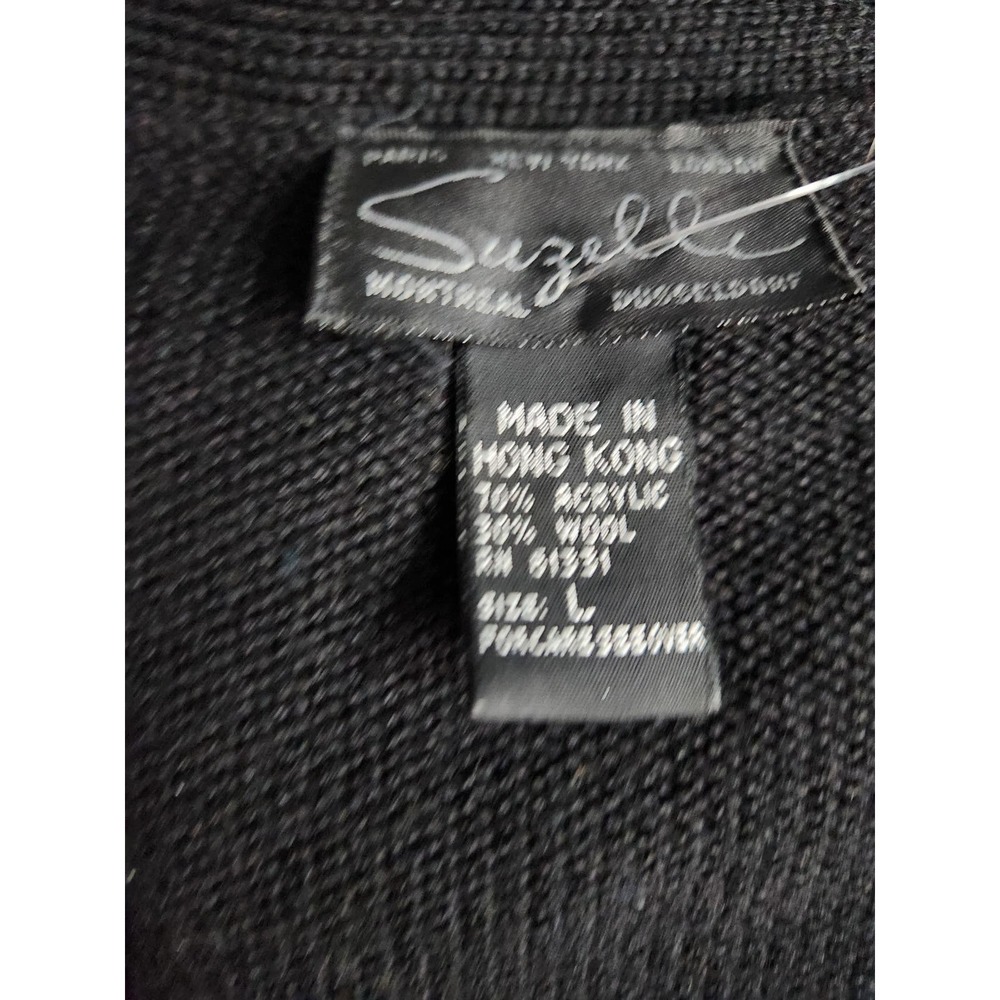 Suzelle Vintage Knit Cardigan L - Picture 4 of 6